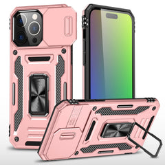 iPhone 15 Plus Utter Tough Metal Ring Movable Camera Window Hybrid Case Cover