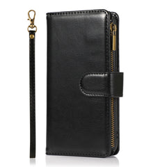 iPhone 15 Plus Luxury Wallet Card ID Zipper Money Holder Case Cover