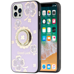 iPhone 15 Plus SPLENDID Diamond Glitter Ornaments Engraving Case Cover