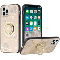 iPhone 15 Plus SPLENDID Diamond Glitter Ornaments Engraving Case Cover