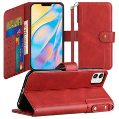 iPhone 15 Plus Retro Wallet Card Holder Case Cover