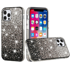 iPhone 15 Plus Party Diamond Bumper Bling Hybrid Case Cover