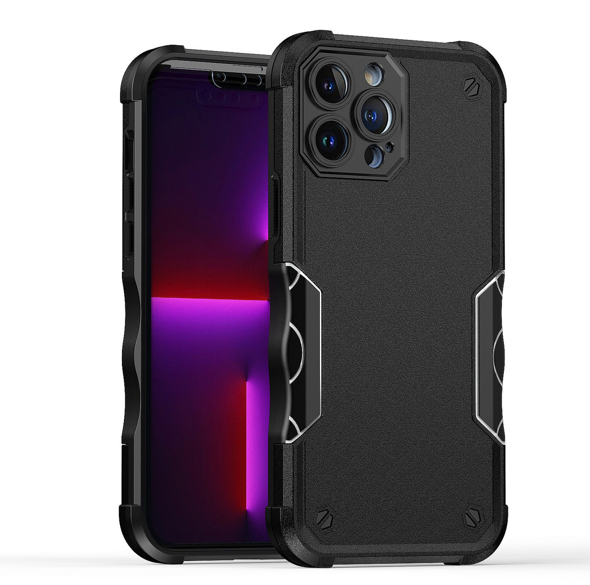 iPhone 15 Plus Exquisite Tough Shockproof Hybrid Case Cover