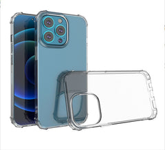 iPhone 15 Plus Shockproof Transparent Thick TPU Case Cover