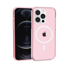 iPhone 15 Plus Sturdy Ultra [Magnetic Circle] Thick 3mm Transparent Hybrid