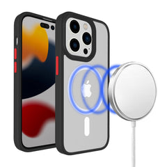 iPhone 15 Plus Core [Magnetic Circle] Colorful Buttons Thick 2mm Hybrid