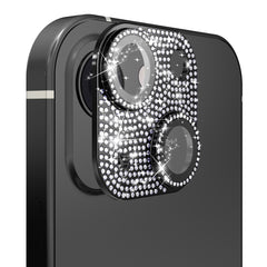 iPhone 15 Pro Diamond Bling Camera Lens Full Tempered Glass