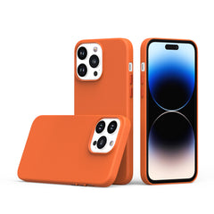 iPhone 15 Pro PU Leather with inner [Magnetic Circle] Colored Metal Buttons