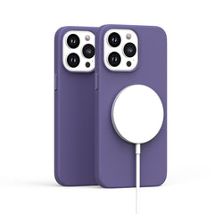 iP15 Pro Max PU Leather with inner [Magnetic Circle] Colored Metal Buttons