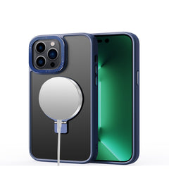 iPhone 15 Pro Metal Chrome Kickstand [Magnetic Circle] Shockproof Matching Camera Hybrid