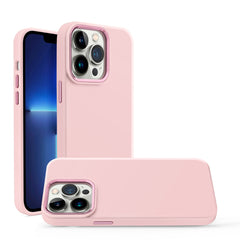 iPhone 15 Pro Premium LIQUID Silicone with Metal Buttons and Camera Edges Case Cover