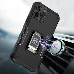 iPhone 15 OPTIMUM Magnetic Ring Stand Hybrid Case Cover