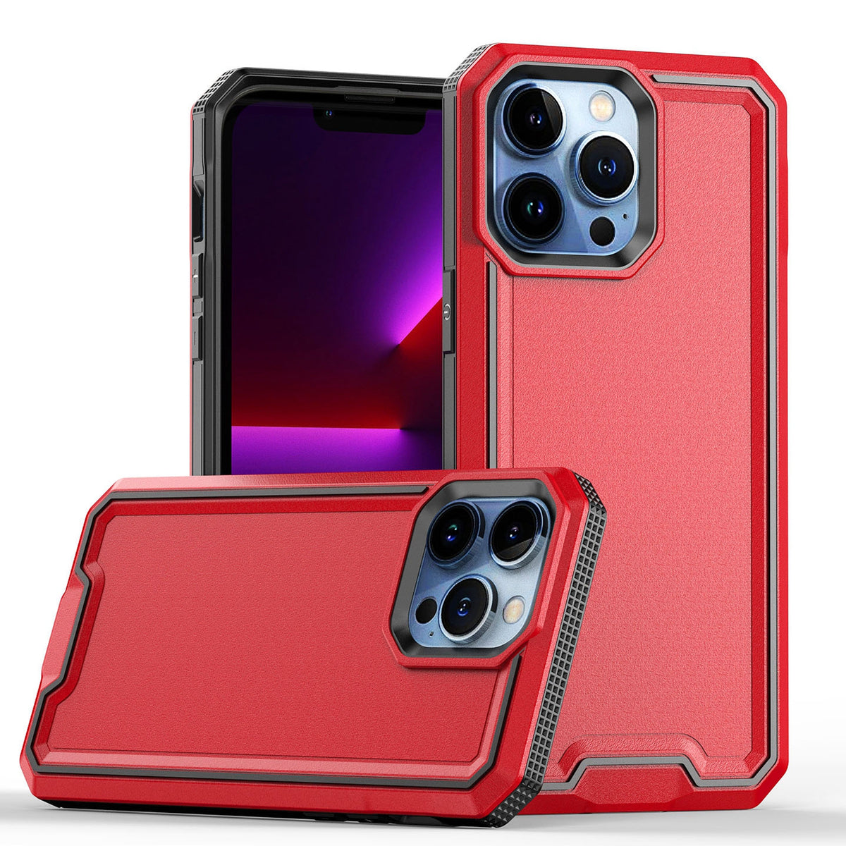 iP15 Pro Max Rank Tough Strong Modern Fused Hybrid Case Cover