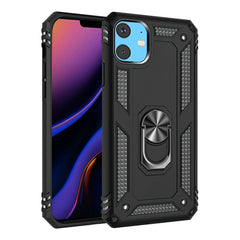 iPhone 15 Pro Ring Magnetic Kickstand Hybrid Case Cover