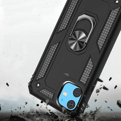 iPhone 15 Pro Ring Magnetic Kickstand Hybrid Case Cover