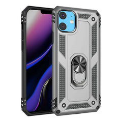 iPhone 15 Ring Magnetic Kickstand Hybrid Case Cover