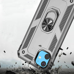 iPhone 15 Ring Magnetic Kickstand Hybrid Case Cover