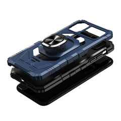 iPhone 15 Pro Robotic Hybrid with Magnetic Ring Stand Case Cover