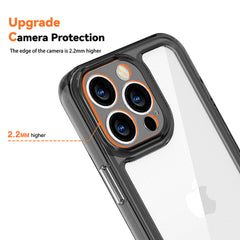 iP15 Pro Max SpaceX Ultra Transparent Tone Case Cover