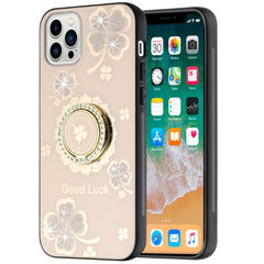 iPhone 15 Pro SPLENDID Diamond Glitter Ornaments Engraving Case Cover