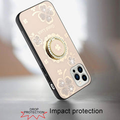 iPhone 15 Pro SPLENDID Diamond Glitter Ornaments Engraving Case Cover