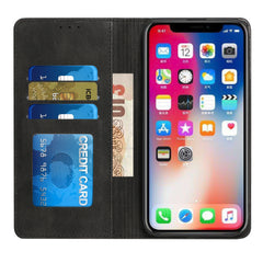 iPhone 15 Pro Wallet Premium PU Vegan Leather ID Card Money Holder with Magnetic Closure