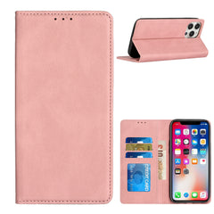 iPhone 15 Pro Wallet Premium PU Vegan Leather ID Card Money Holder with Magnetic Closure