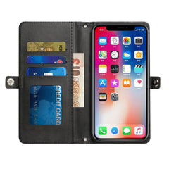 iPhone 15 Pro Wallet Premium PU Vegan Leather ID Card Money Holder with Magnetic Closure