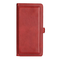 iPhone 15 Pro Wallet Premium PU Vegan Leather ID Card Money Holder with Magnetic Closure