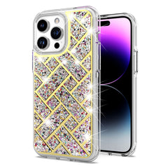 iP15 Pro Max Bling Hybrid Case Cover