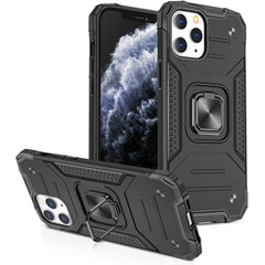 iPhone 15 Robust Magnetic Kickstand Hybrid Case Cover