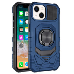 iPhone 15 Robotic Hybrid with Magnetic Ring Stand Case Cover